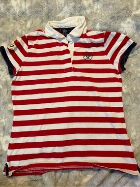 Ariat Striped Fitted Polo